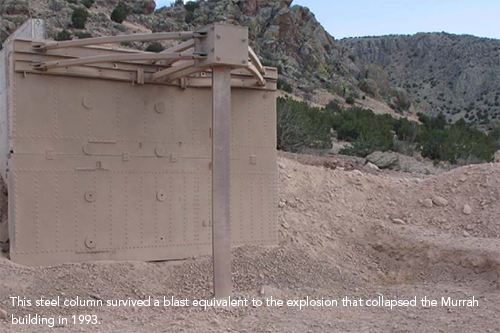 Blast Column Post-Test